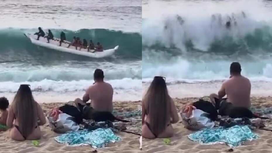 Veraneantes en Punta de Tralca