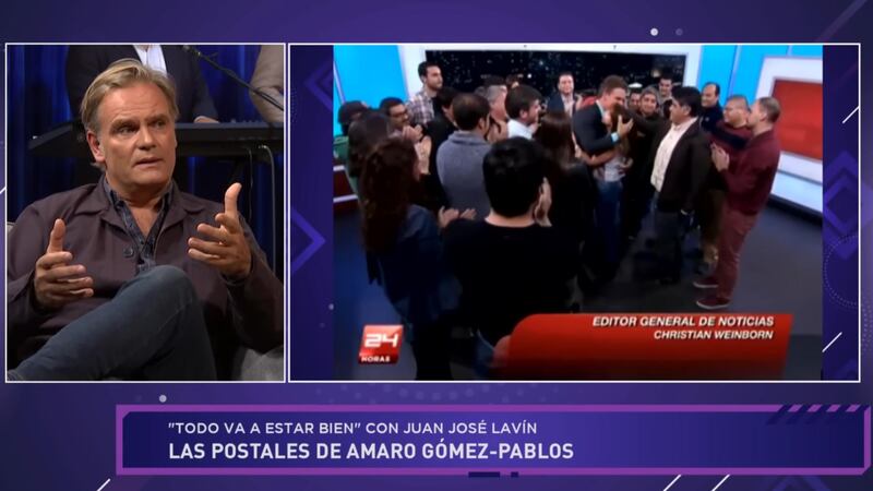 “El director de prensa de turno no me sacaba a terreno”: Amaro Gómez-Pablos reveló el motivo tras su salida de TVN