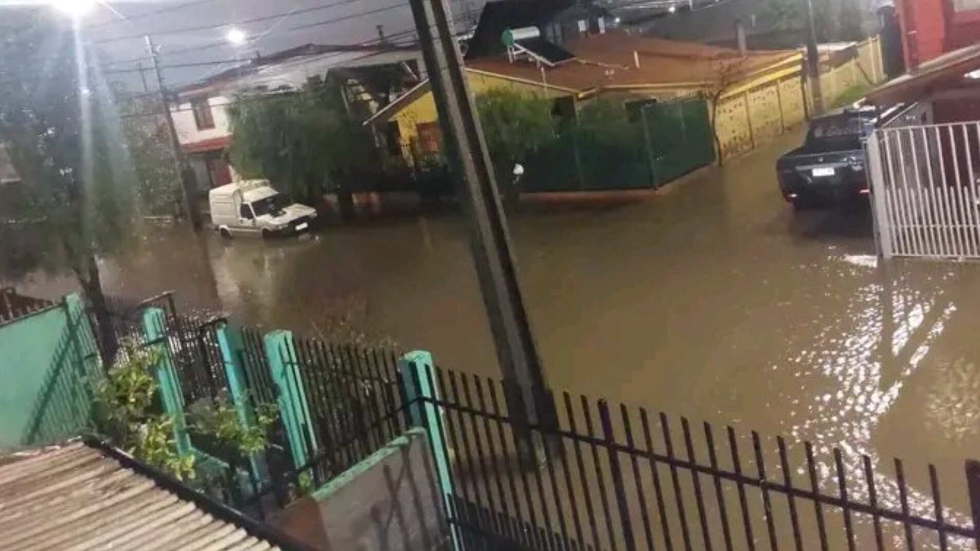Lluvias en la zona sur