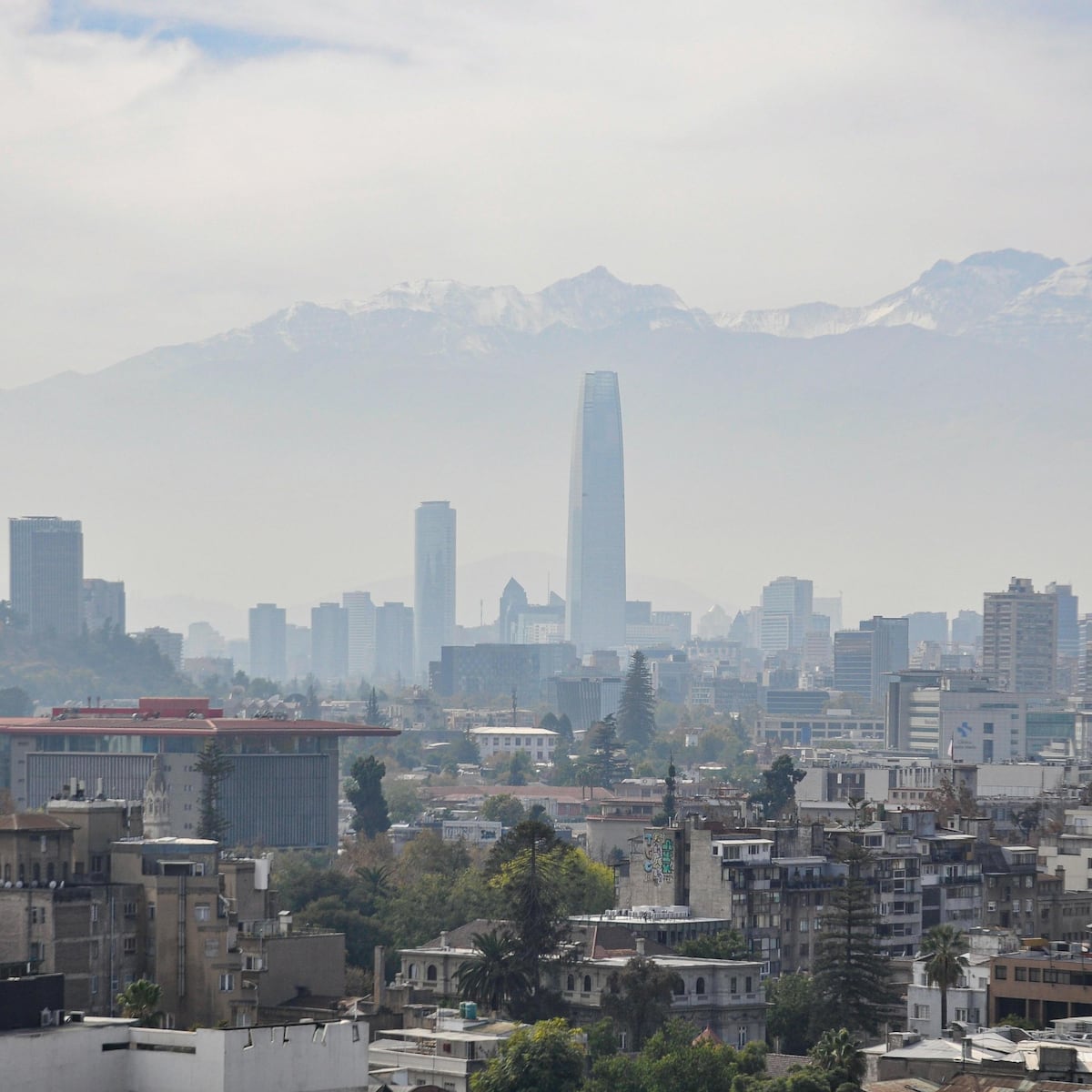 Preemergencia ambiental en la Región Metropolitana este lunes Preemergencia ambiental en la Región Metropolitana este lunes