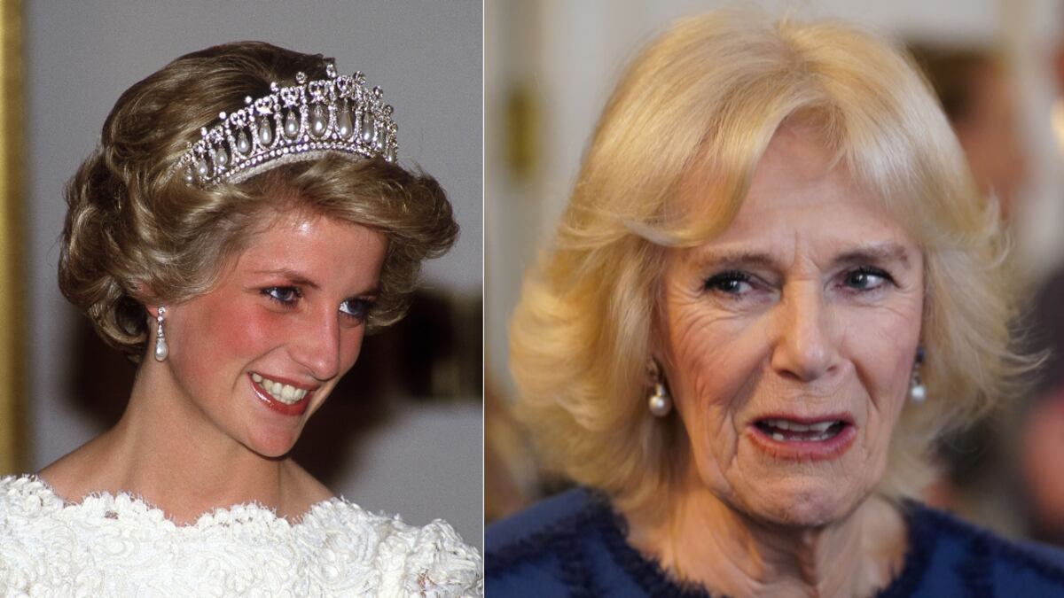 Princesa Diana y Camila Parker