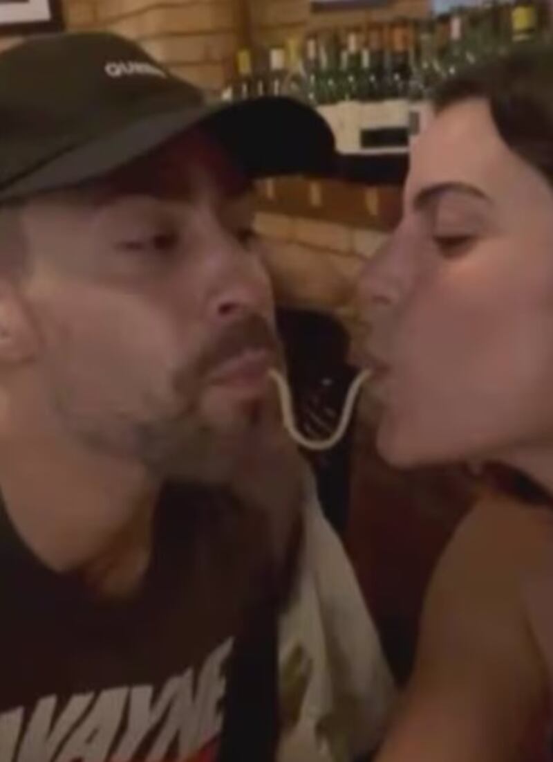 Instagram Jorge Valdivia y Maite Orsini
