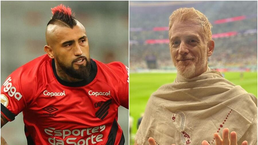 Arturo Vidal y Martín Liberman