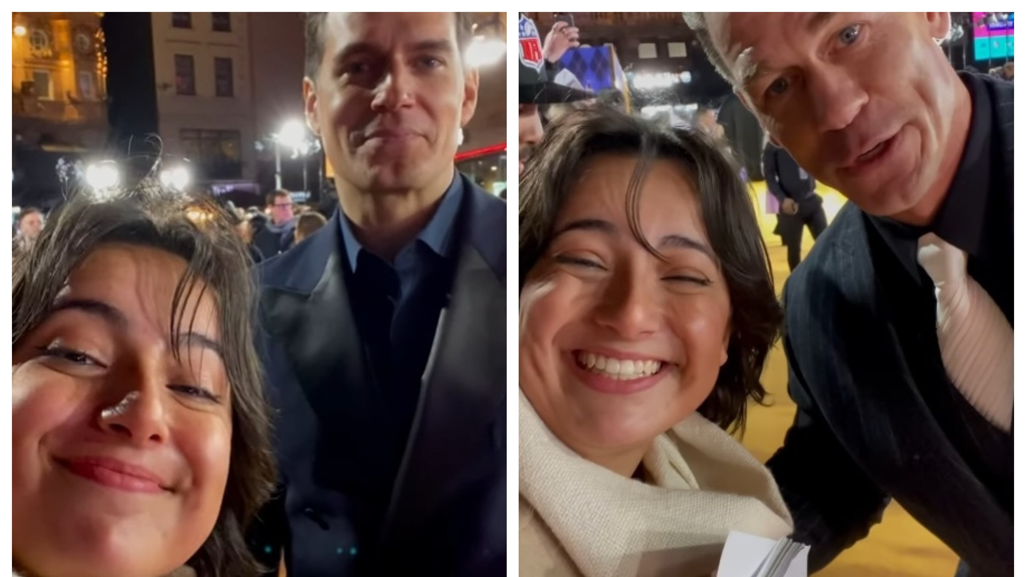 La chilena se convirtió en viral de redes sociales al aparecer junto a famosos actores en dos alfombras rojas a las que asistió en Inglaterra.