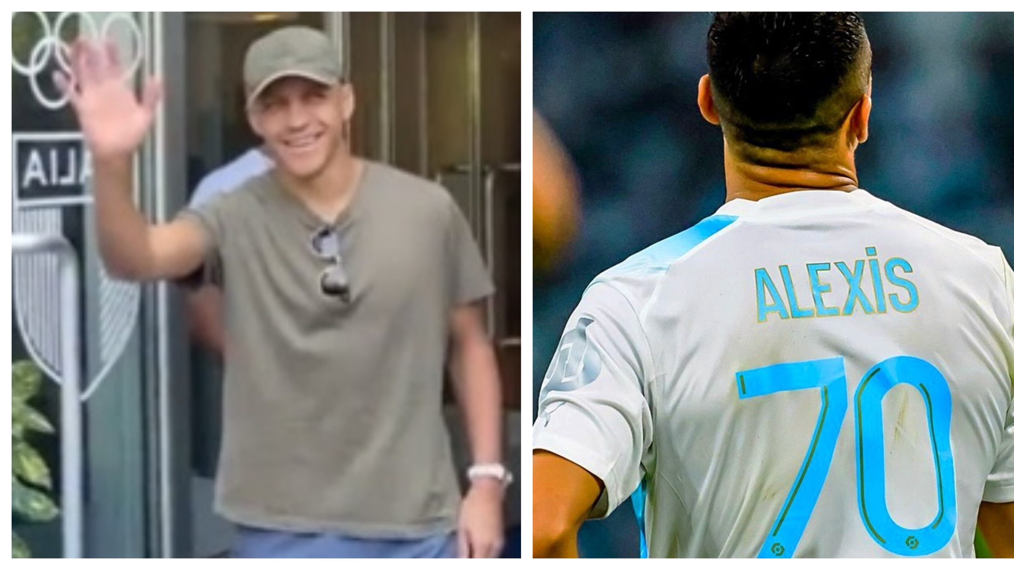 El delantero chileno se despidió este viernes de los hinchas de Olympique de Marsella en sus redes sociales.