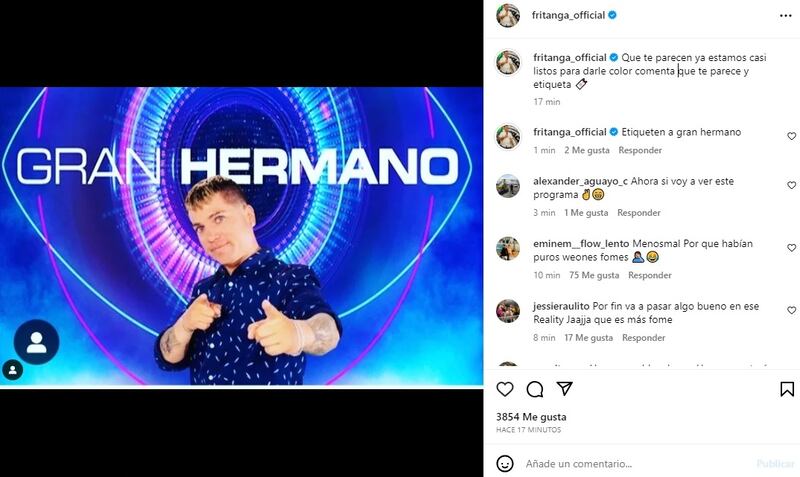 Felipe Urra se hizo conocido gracias al video viral titulado "ojitos de piscina", que le permitió ingresar al reality "Resistiré".