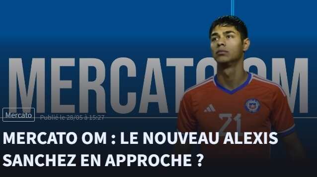 El medio francés puso al jugador de la U como posible refuerzo del cuadro marsellés gracias a que "tiene el mismo representante de Alexis Sánchez".