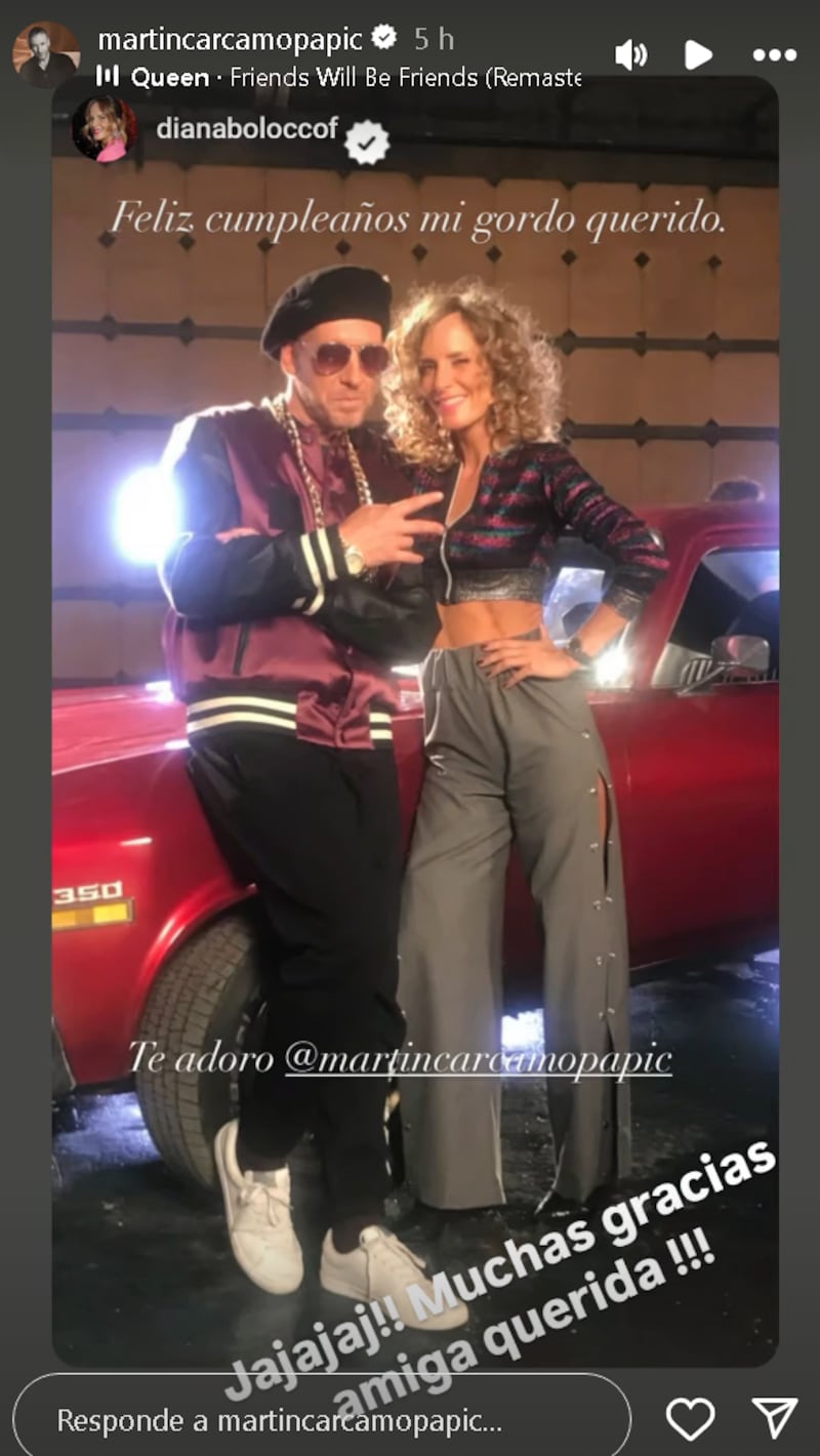 Diana Bolocco dedica mensaje a Martin Cárcamo en su cumpleaños 50.