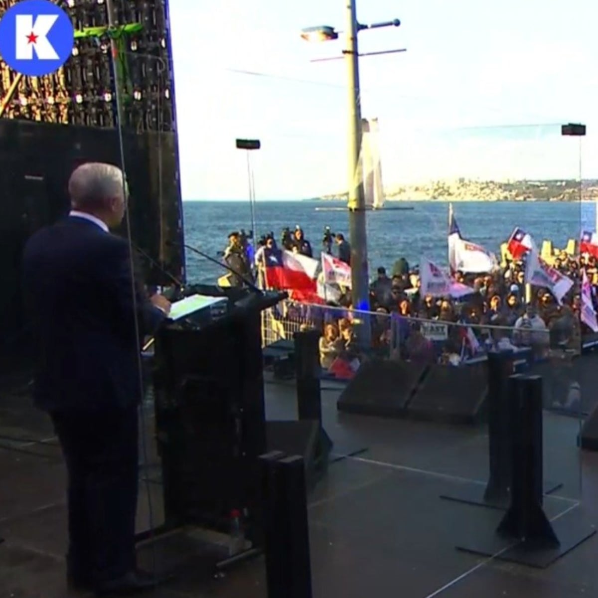 Kast inicia cierre de campaña en Viña del Mar con discurso frontal a Boric Kast inicia cierre de campaña en Viña del Mar con discurso frontal a Boric