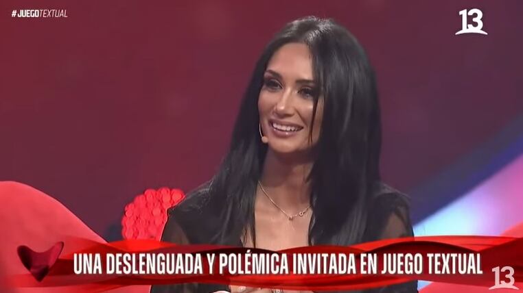 Pamela Díaz fue este martes la segunda entrevistada del programa "Juego textual".