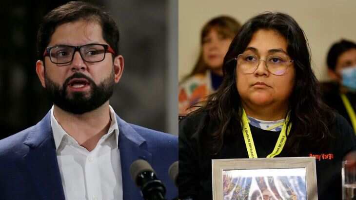 Presidente Gabriel Boric llamó a madre de Franco Vargas