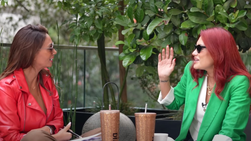 Pamela Díaz y Karen Paola | Captura: Sin Editar