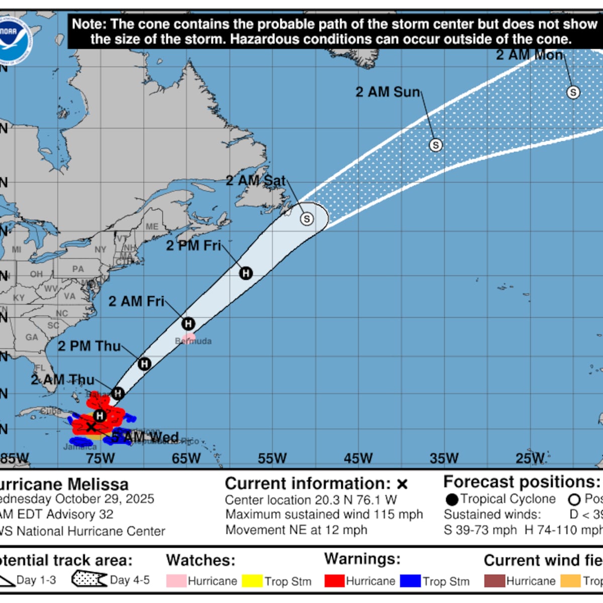 Huracán Melissa alcanza categoría 3 al llegar a Cuba Huracán Melissa alcanza categoría 3 al llegar a Cuba