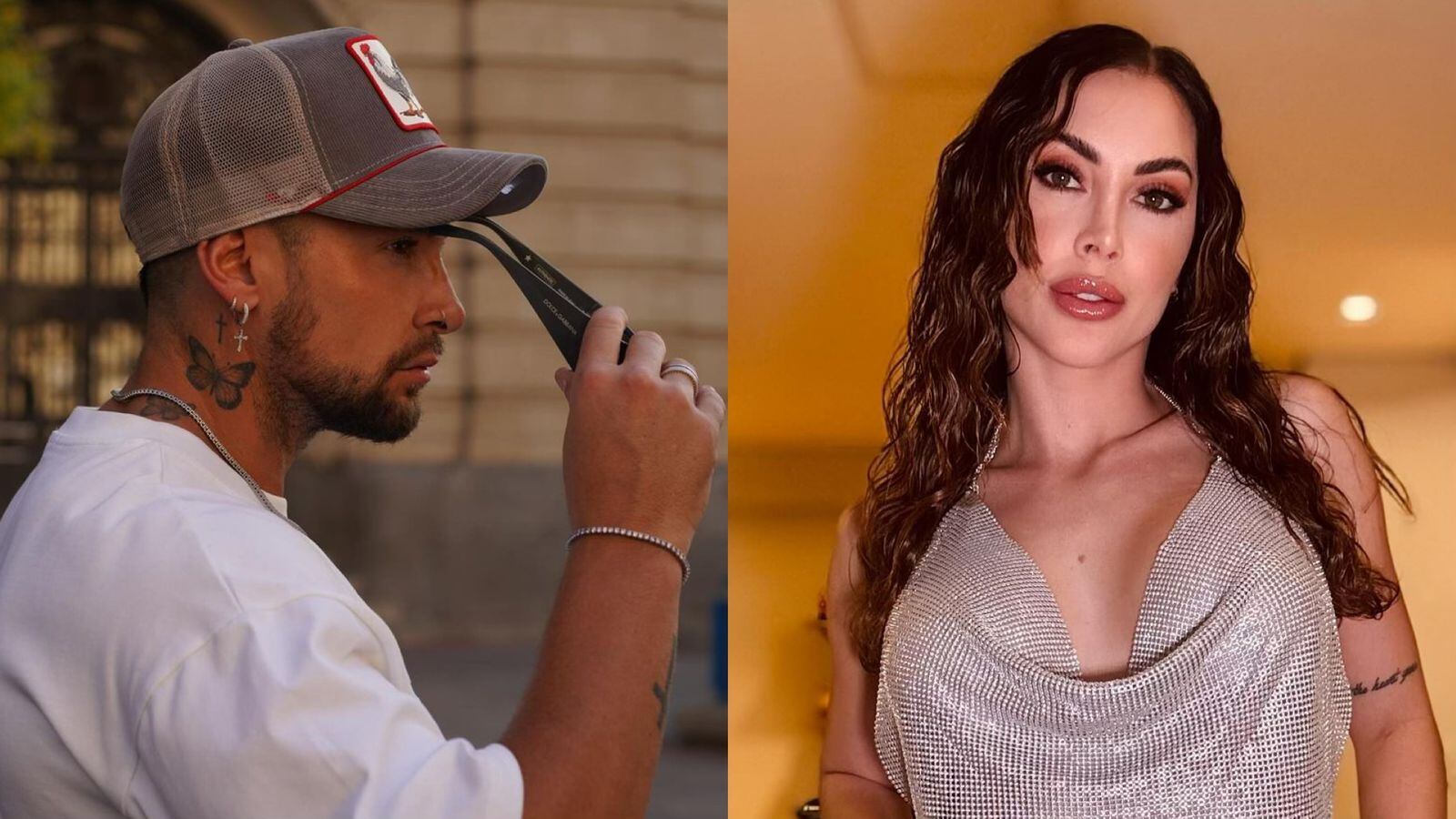 Luis Mateucci y Daniela Colett