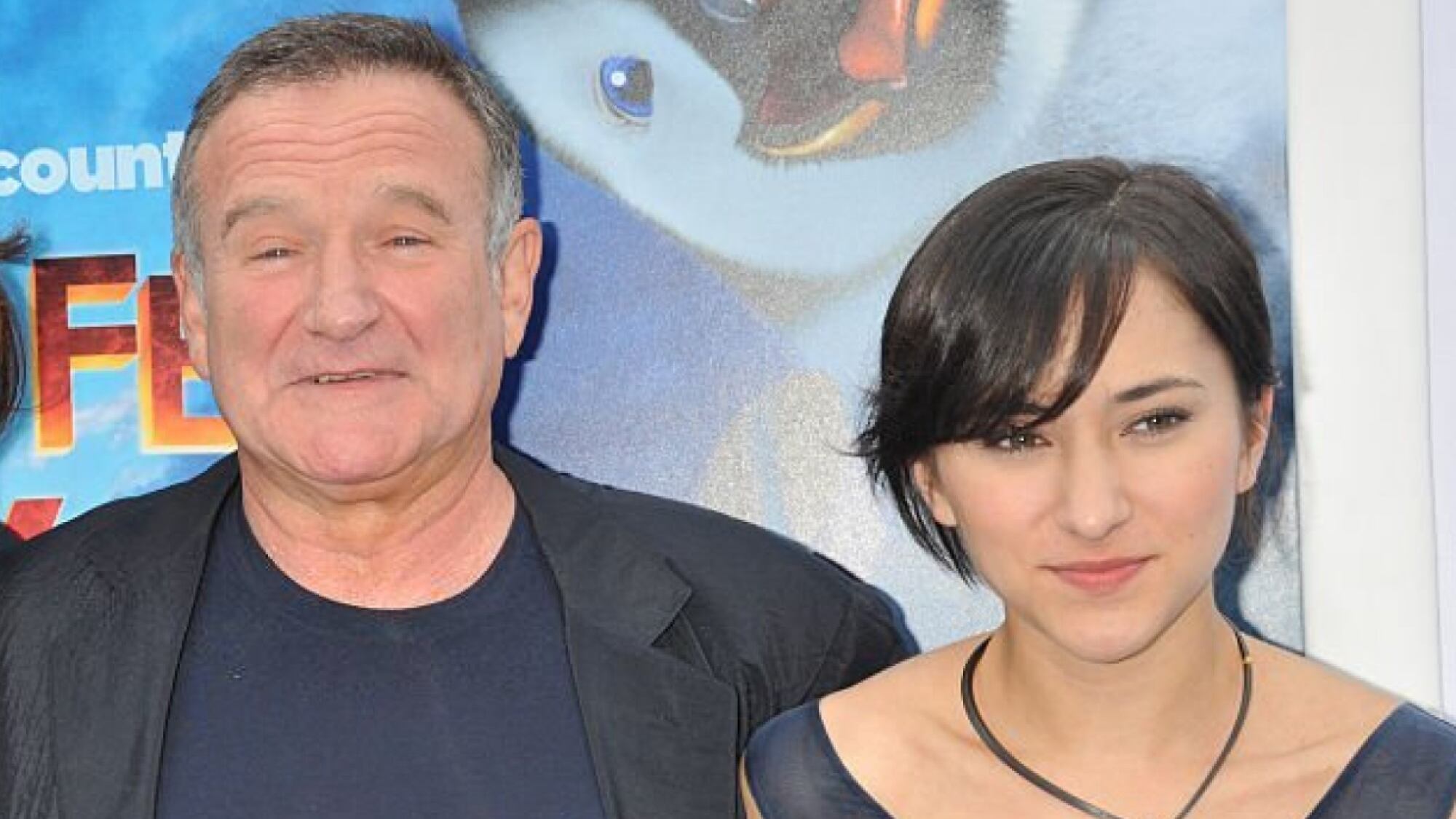Robin Williams y su hija Zelda