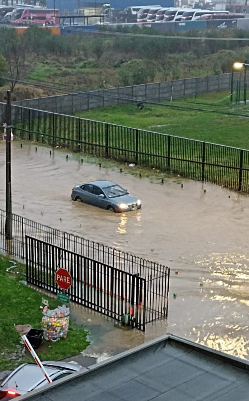 Lluvias en la zona sur