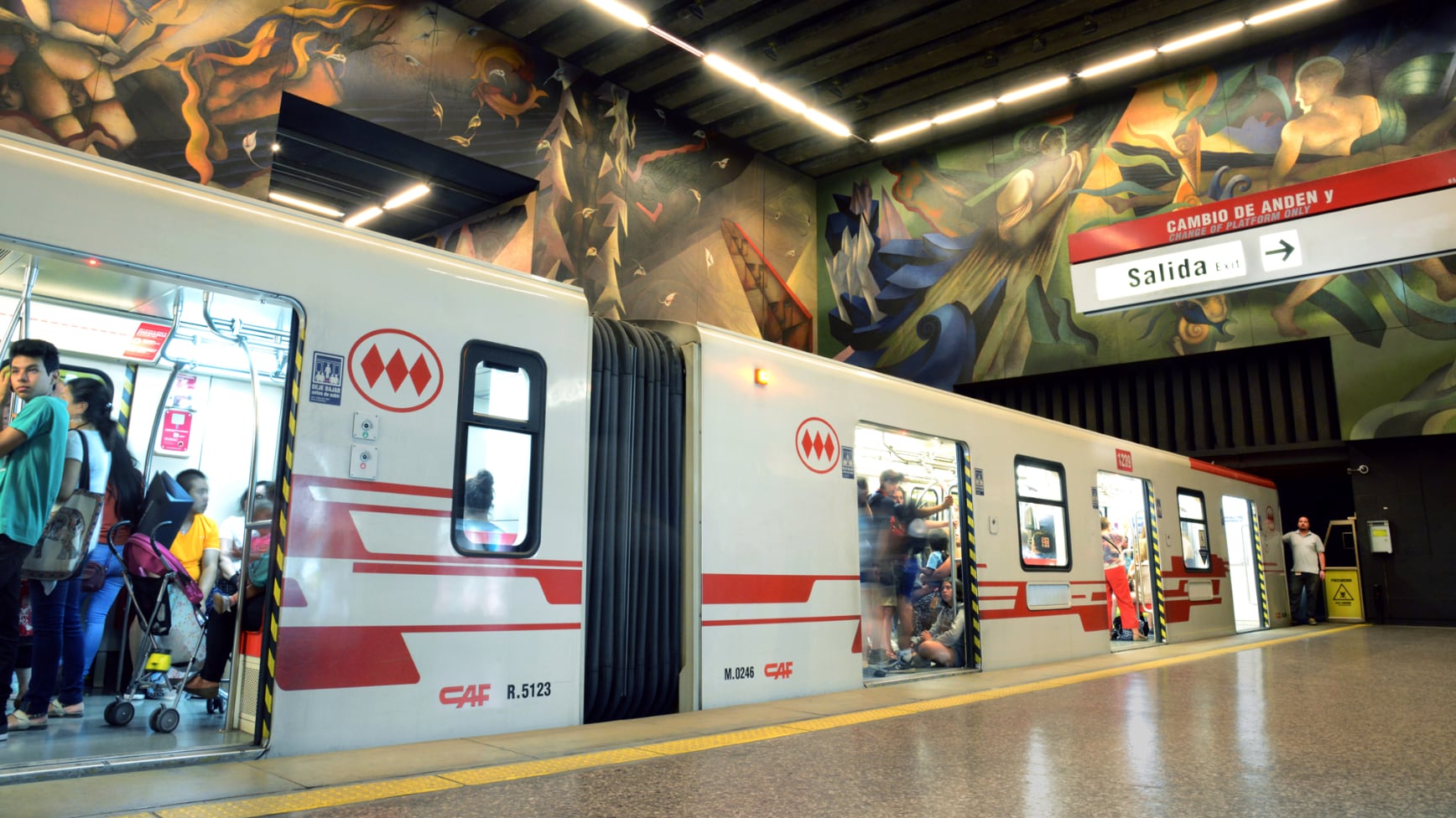 Línea 1 Metro de Santiago