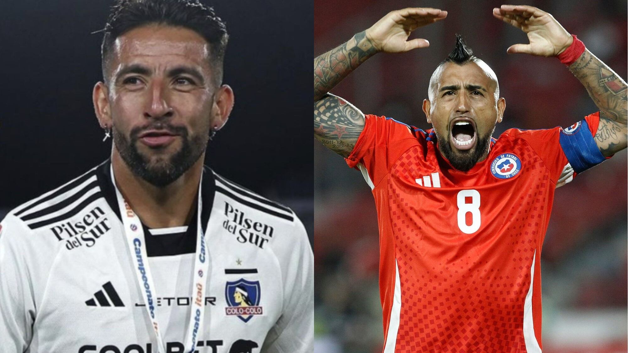 Arturo Vidal y Mauricio Isla | Agencia Uno