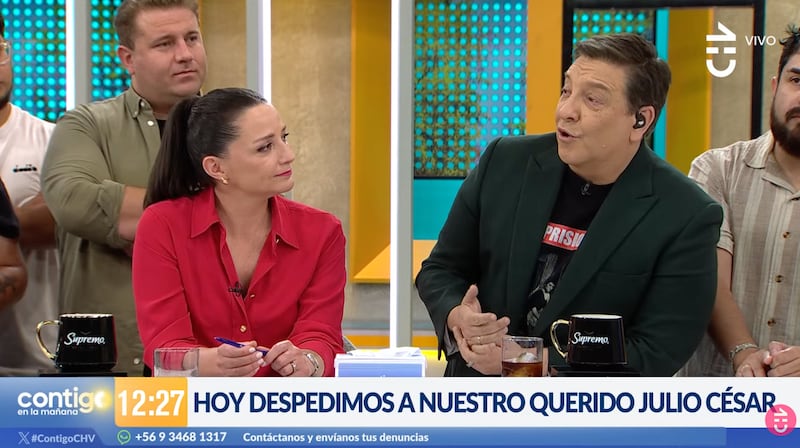 Julio César Rodríguez se despidió del matinal "Contigo en la mañana"
