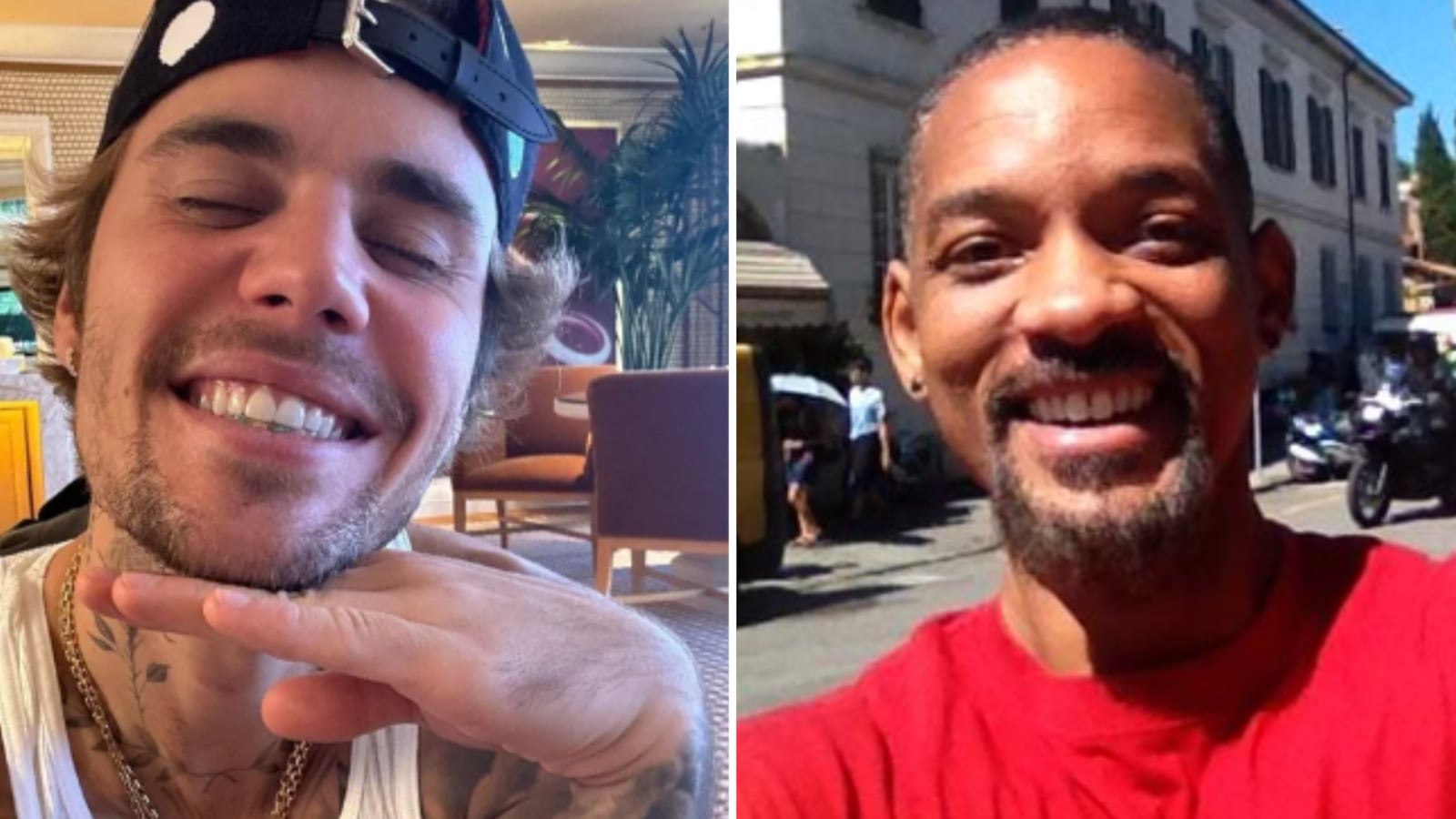 Will Smith y Justin Bieber