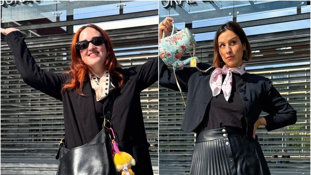 Valeria Luna y María José Castro estuvieron este martes en tribunales