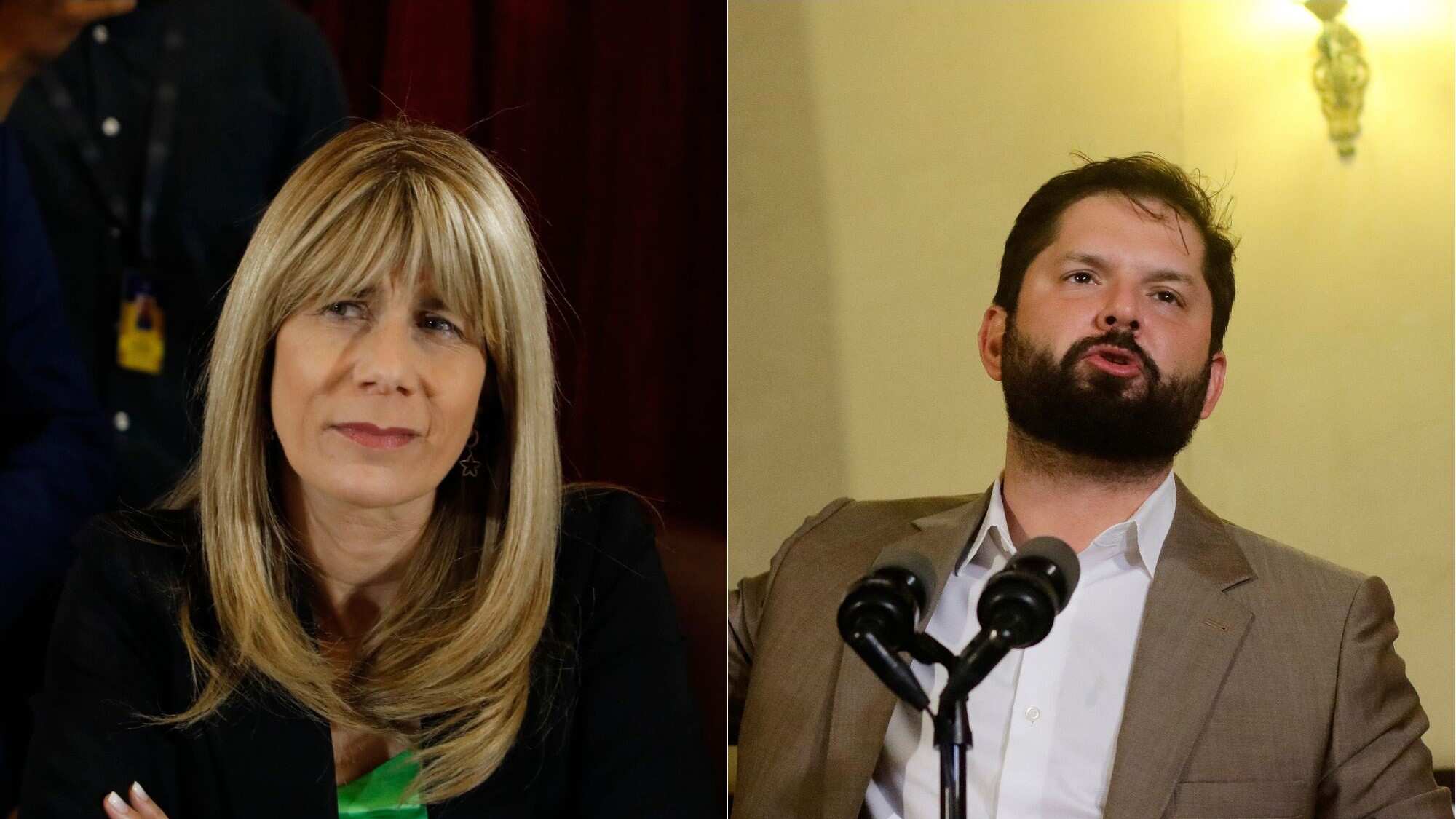 Ximena Rincón y Gabriel Boric | Fuente: Aton