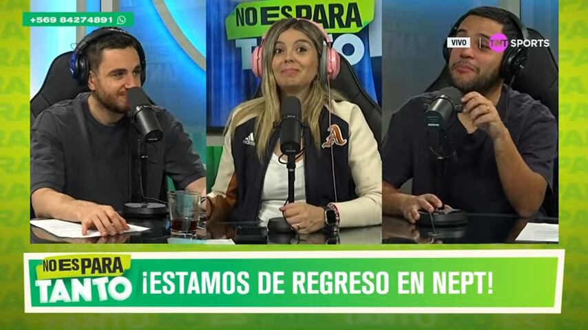 El periodista deportivo recordó en el espacio deportivo del canal de cable la gran cantidad de invitados a su matrimonio que le hicieron regalos.