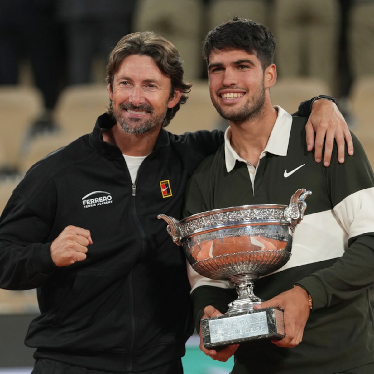 Alcaraz finaliza colaboración de siete años con Juan Carlos Ferrero Alcaraz finaliza colaboración de siete años con Juan Carlos Ferrero