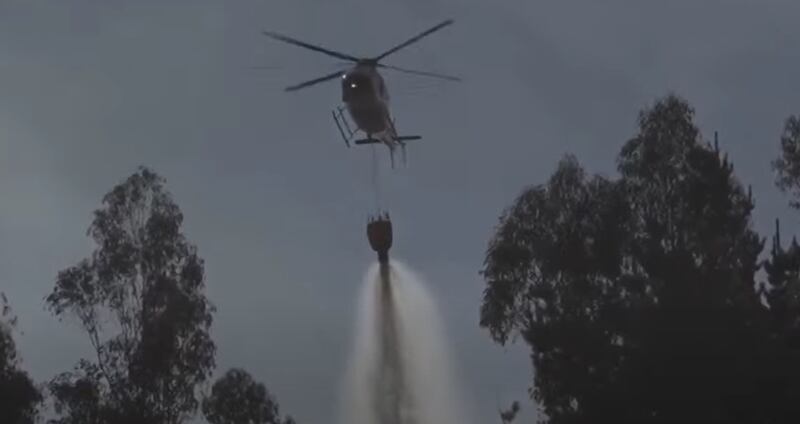 Incendios forestales sofocan a la Región de La Araucanía.