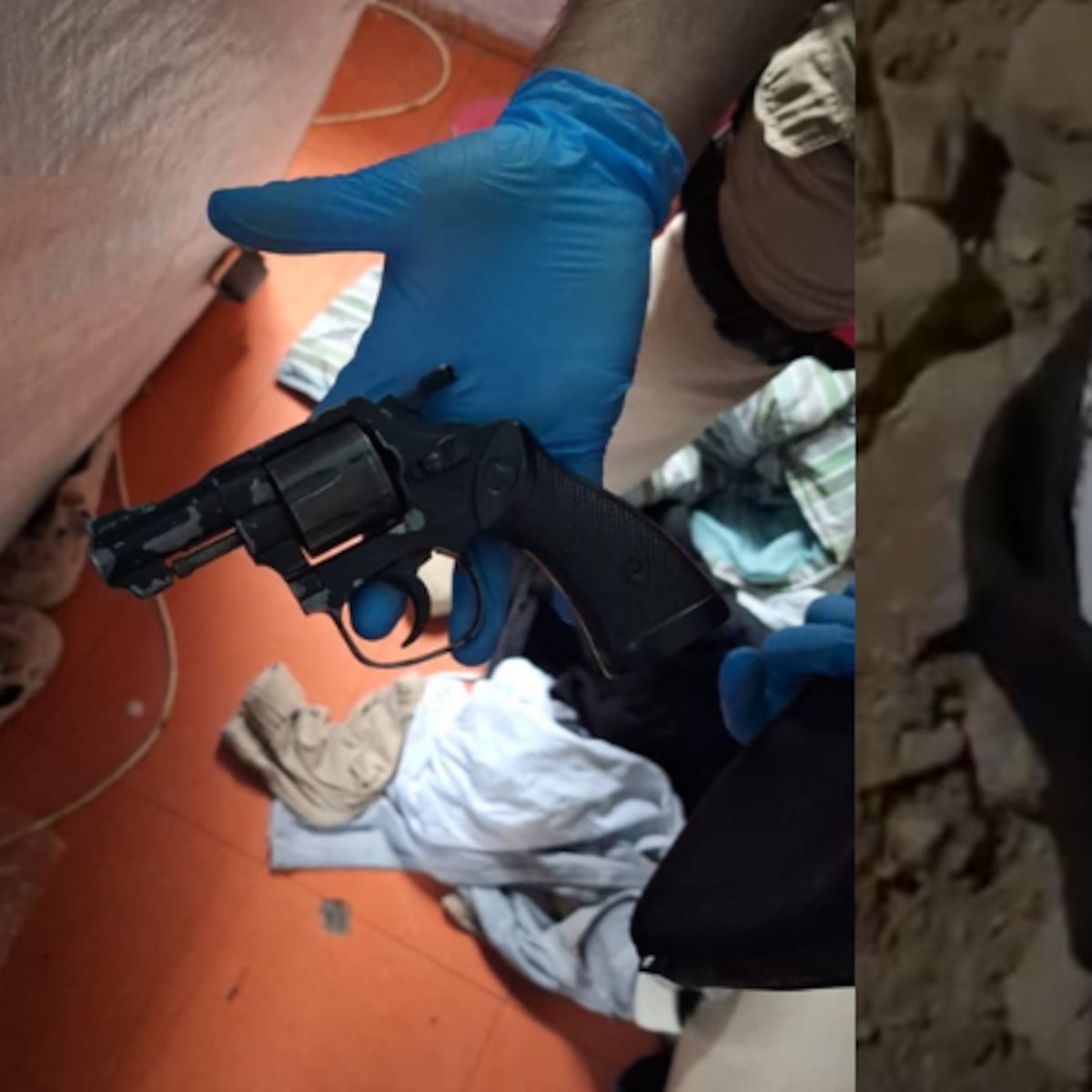 Incautan drogas, armas y granada en allanamiento en Alto Hospicio Incautan drogas, armas y granada en allanamiento en Alto Hospicio
