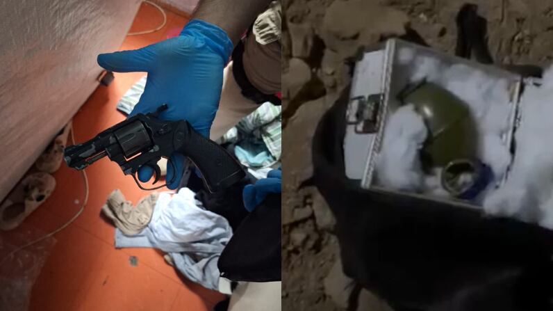 Allanamiento en Alto Hospicio | Fuente: X de Carabineros