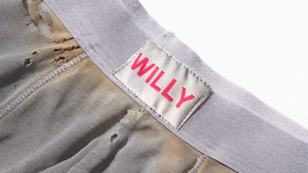 Willy Chavarría ropa interior desgastada
