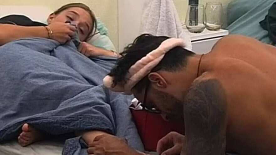 Alessia y Jorge de Gran hermano