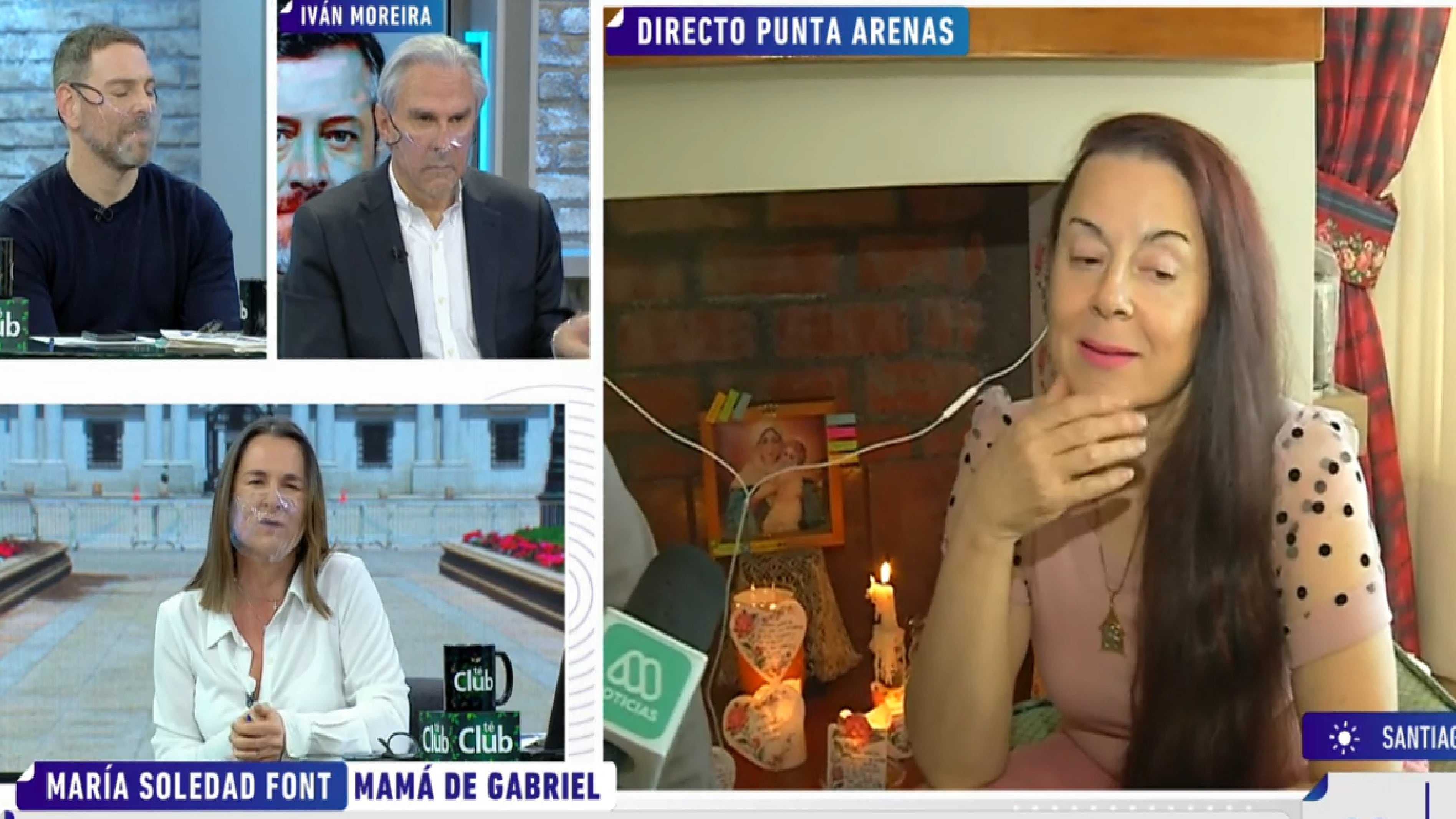 La mamá de Boric, María Soledad Font.