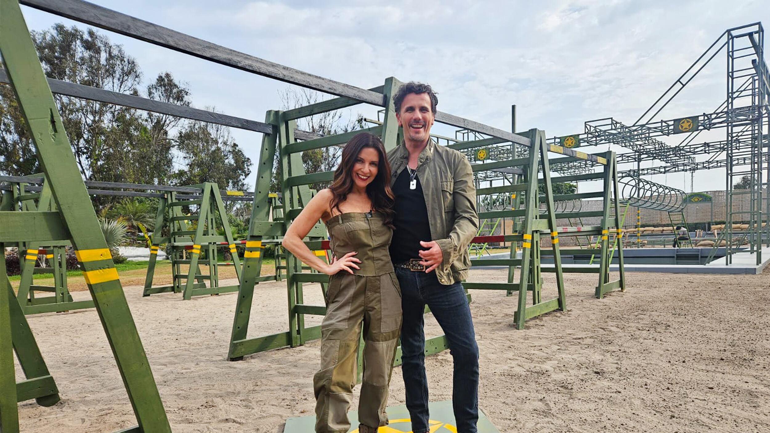 Karla Constant y Sergio Lagos en Palabra de Honor | Gentileza: Canal 13