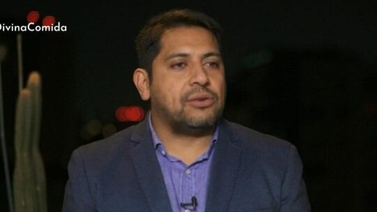 El periodista participó en La Divina Comida