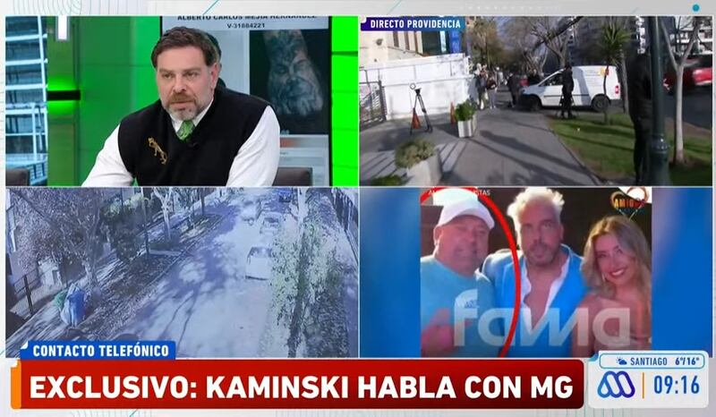 El animador prestó declaración por el crimen del empresario del barrio Meiggs.