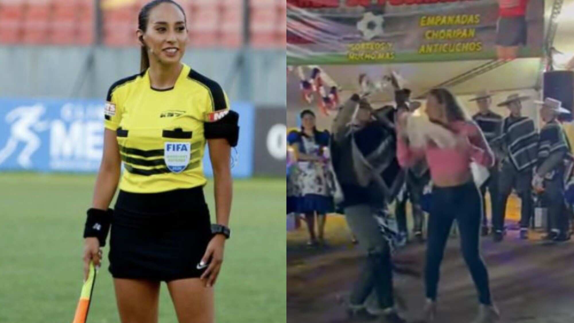 Árbitra sancionada por la ANFP, Cindy Nahuelcoy