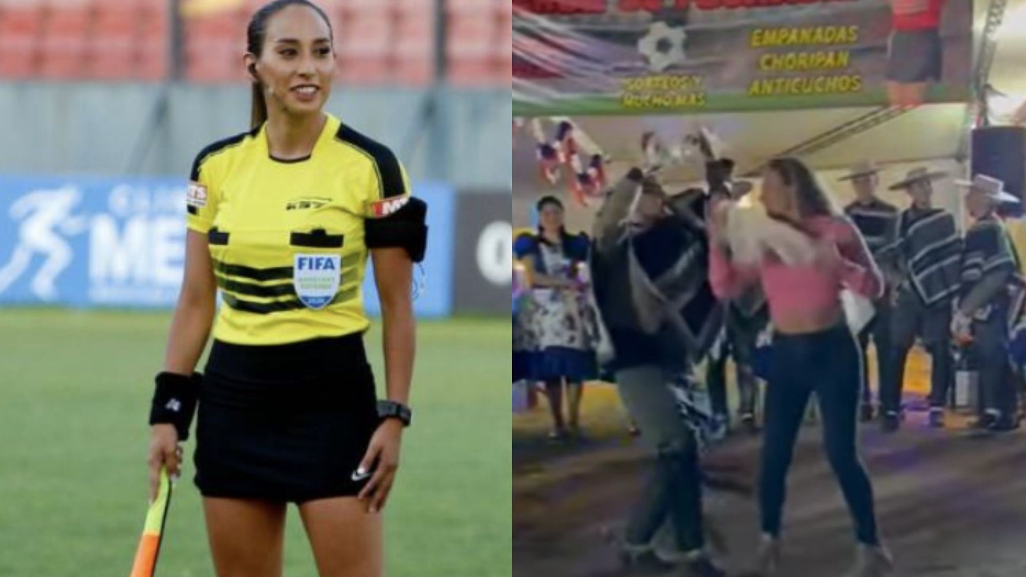 Árbitra sancionada por la ANFP, Cindy Nahuelcoy