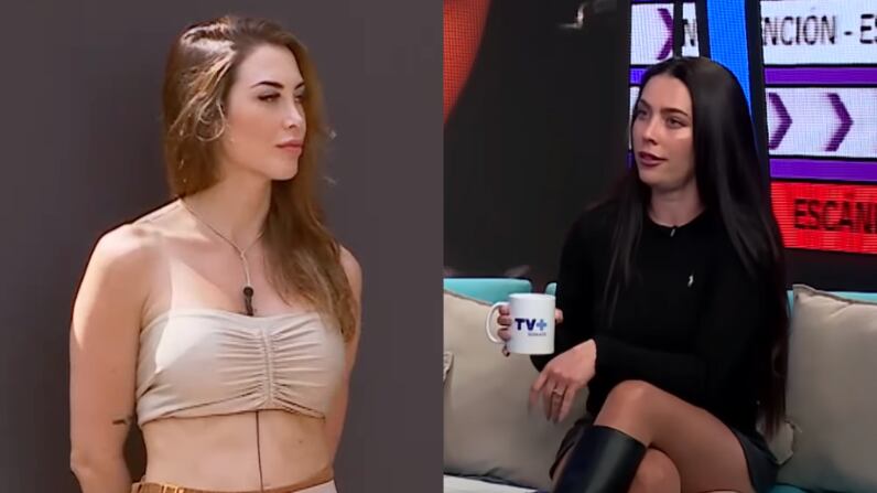 Daniela Aránguiz y Daniela Colett | Captura: Canal 13 y TV+