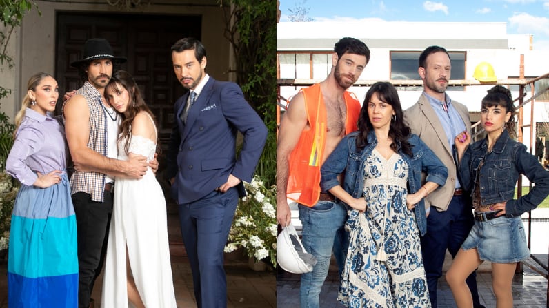 “Mi boda es una trampa” y “El obrero que me enamoró” | Gentileza: Canal 13