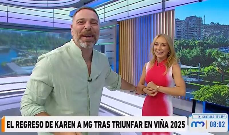 La periodista regresó al programa de Mega luego de haber conducido el Festival de Viña del Mar 2025.