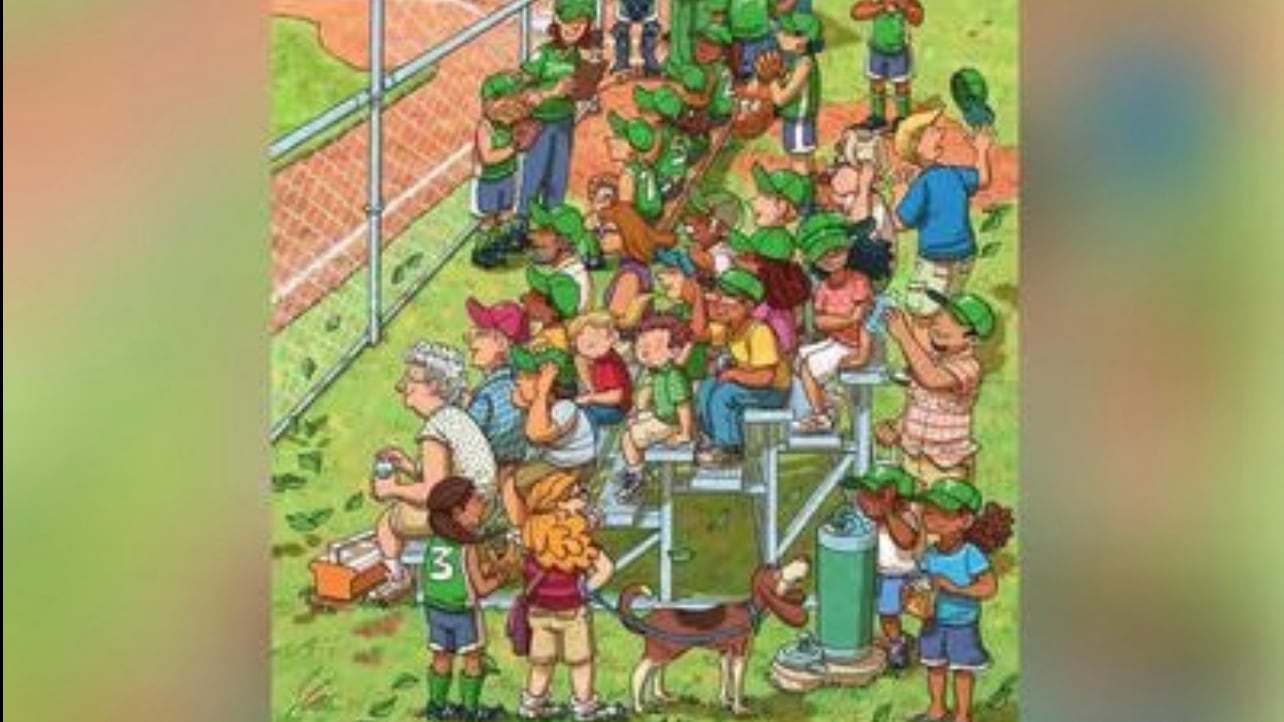 Encuentra al aficionado intruso de la imagen.