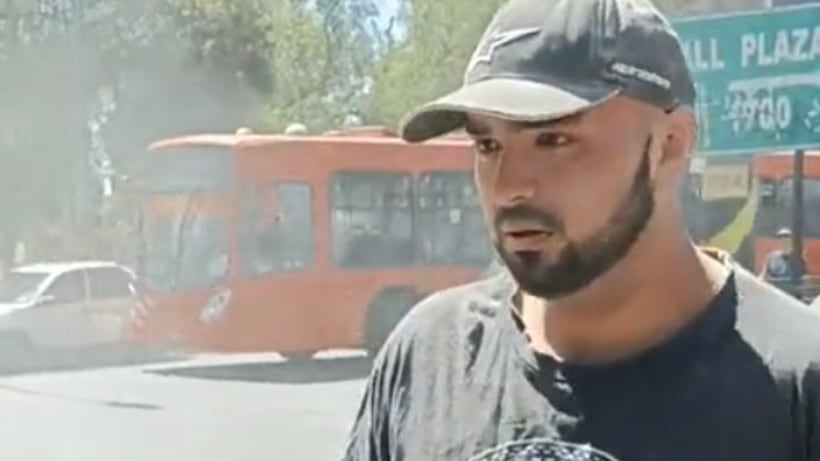 Agresor de chofer del Transantiago