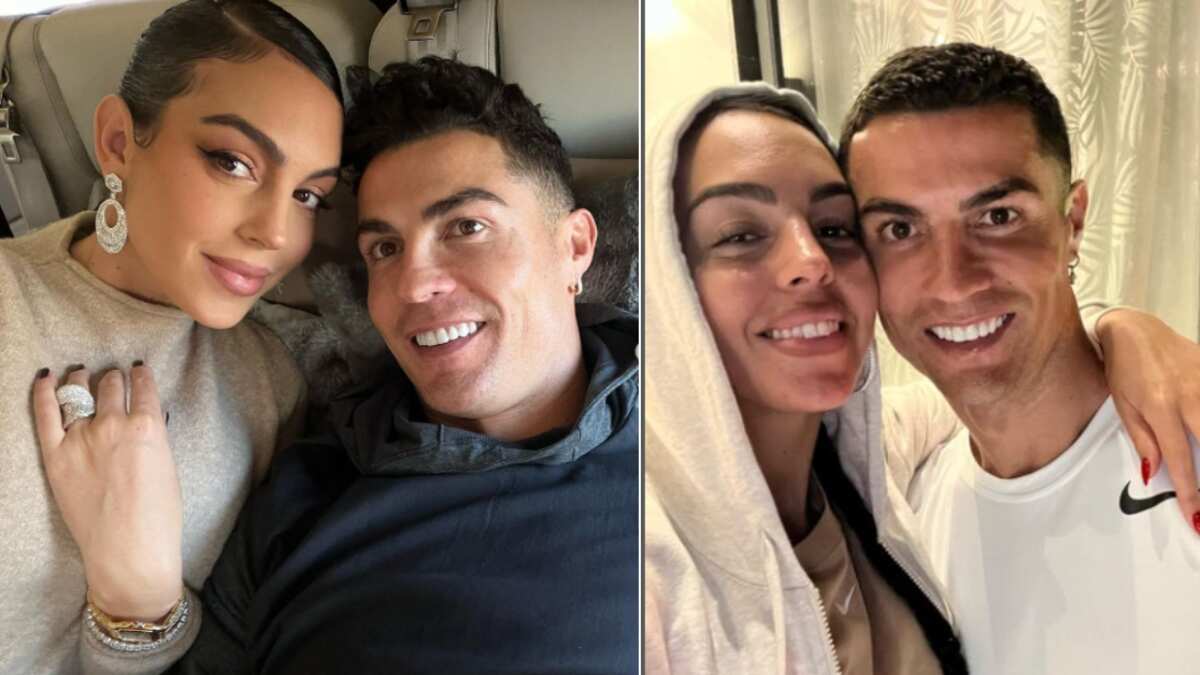 Georgina Rodríguez y Cristiano Ronaldo más unidos que nunca.