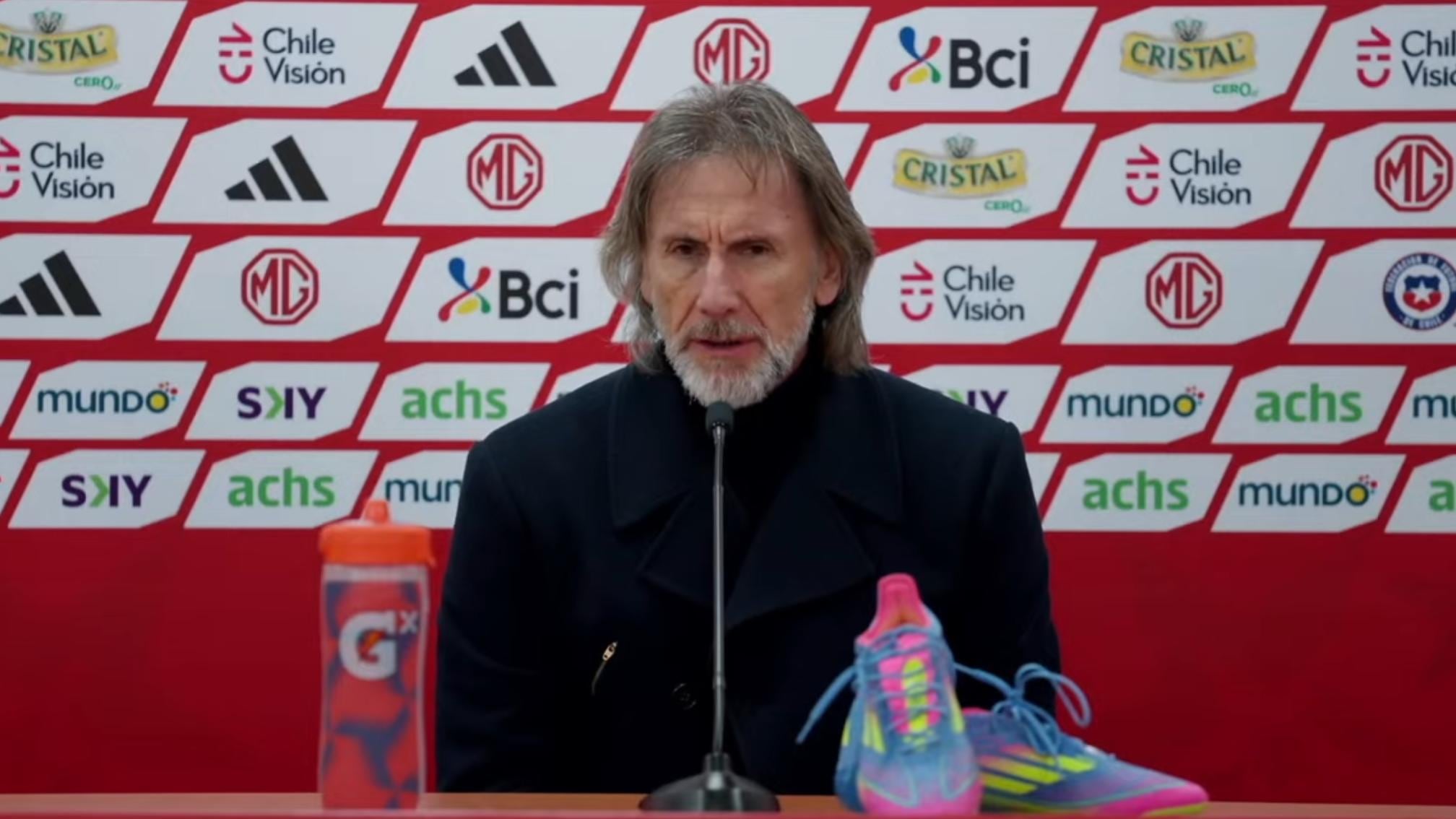Conferencia post partido de Ricardo Gareca contra Argentina