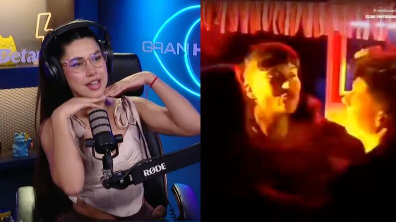 Eskarcita e Íñigo López | Captura: Gran Hermano de CHV