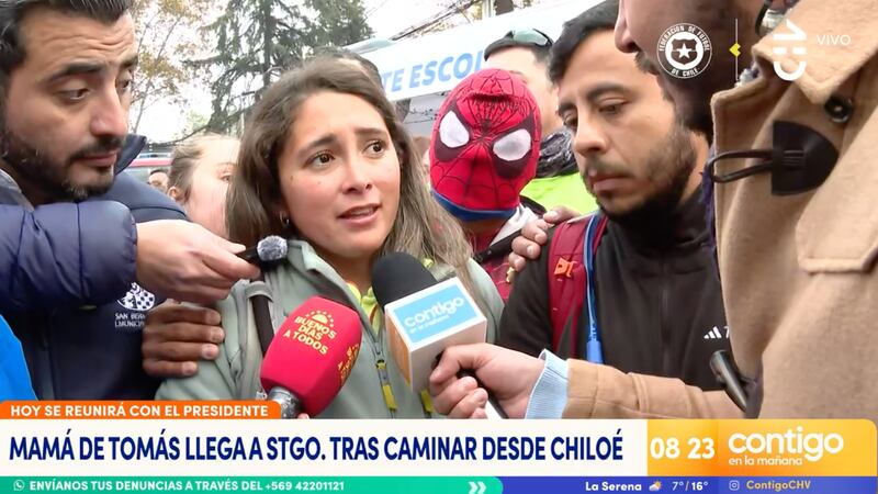 Mamá de Tomás Ross llega a Santiago y se reúne con el Presidente Boric este miércoles: “Tenemos una propuesta que le vamos a presentar”