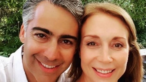 Marco Enríquez-Ominami y Karen Doggenweiler