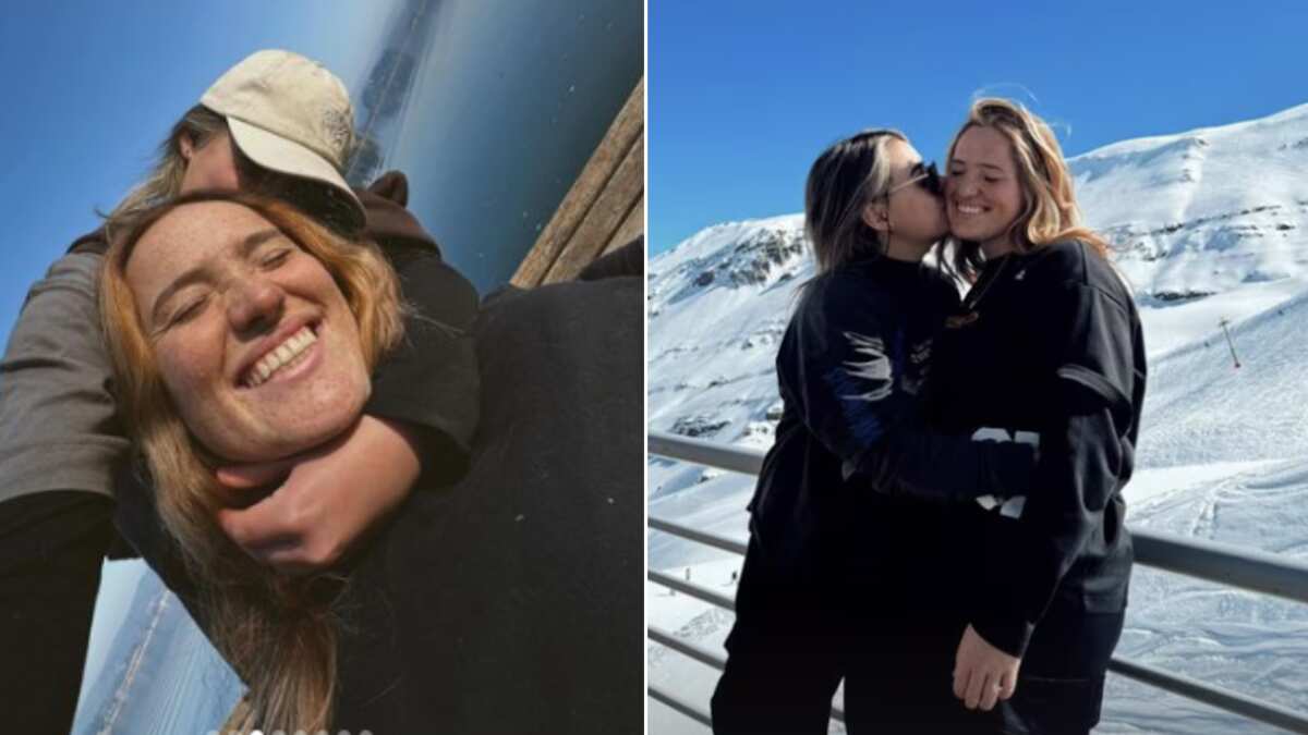 “Con la más guapa”: Laura de la Fuente celebró otro mes de pololeo junto a su pareja